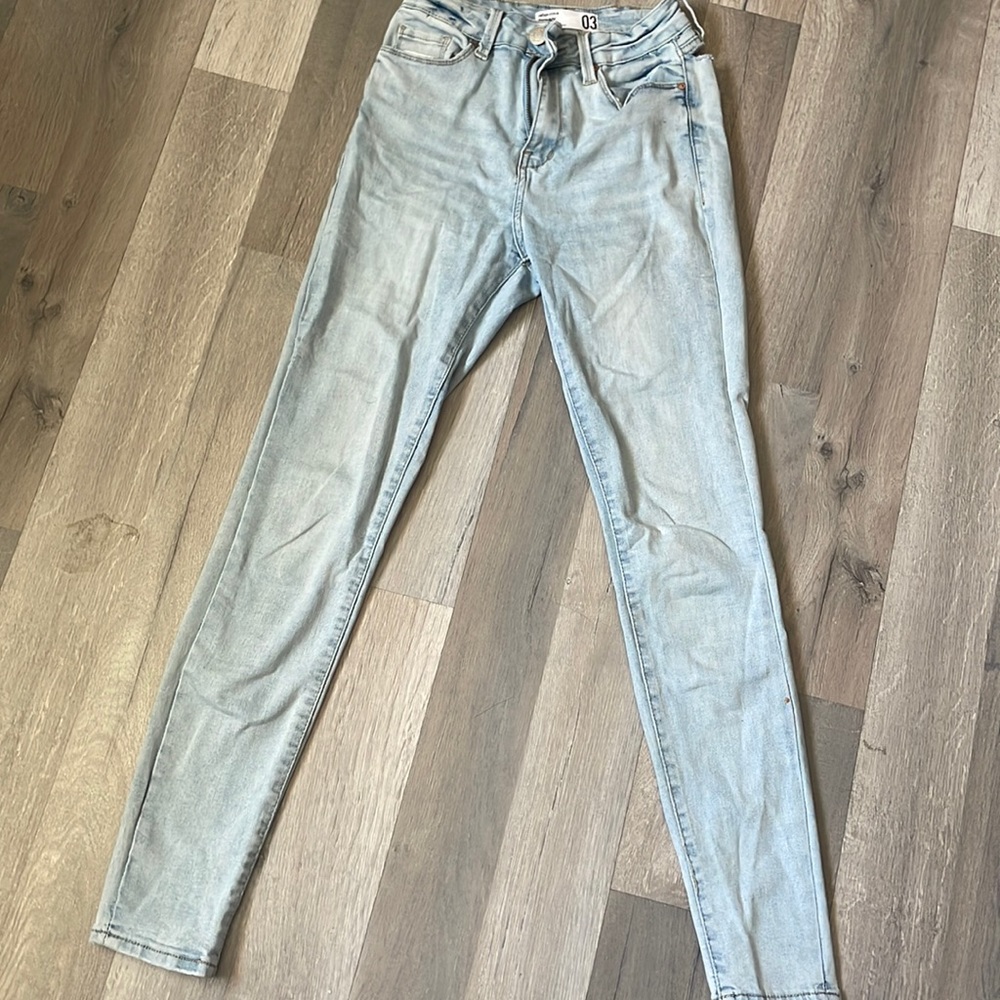 refuge skinny high waisted jeans